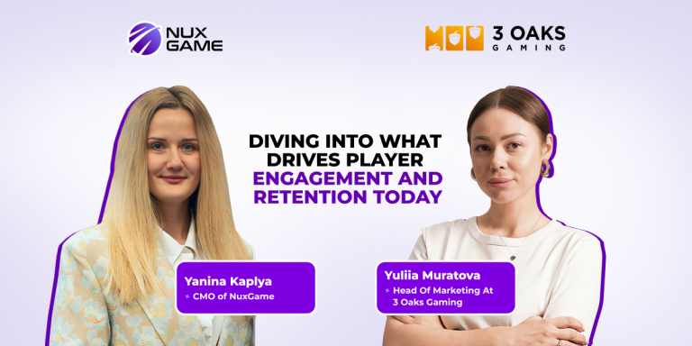 What Really Works in iGaming: a Trend-Smart Conversation With 3 Oaks, Hosted by NuxGame