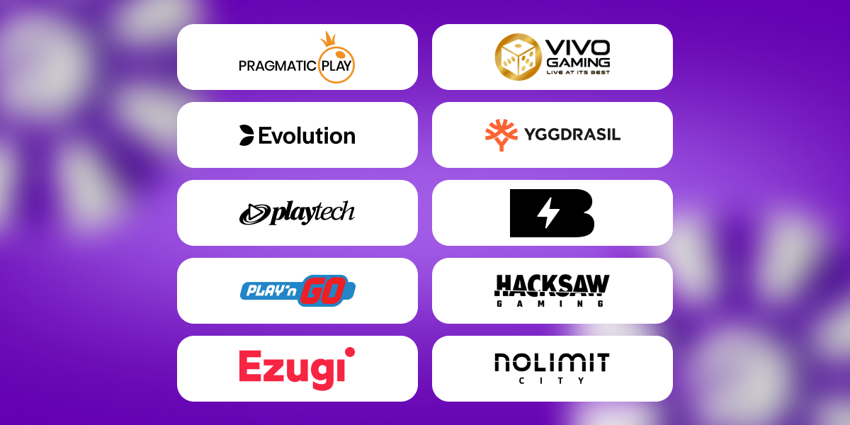 best online casino game providers