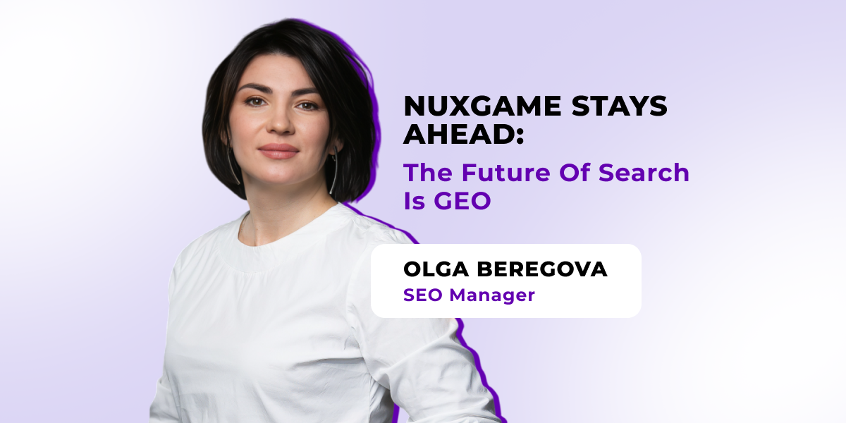 NuxGameâ€™s SEO Manager Brings New Strategies From Recent Event